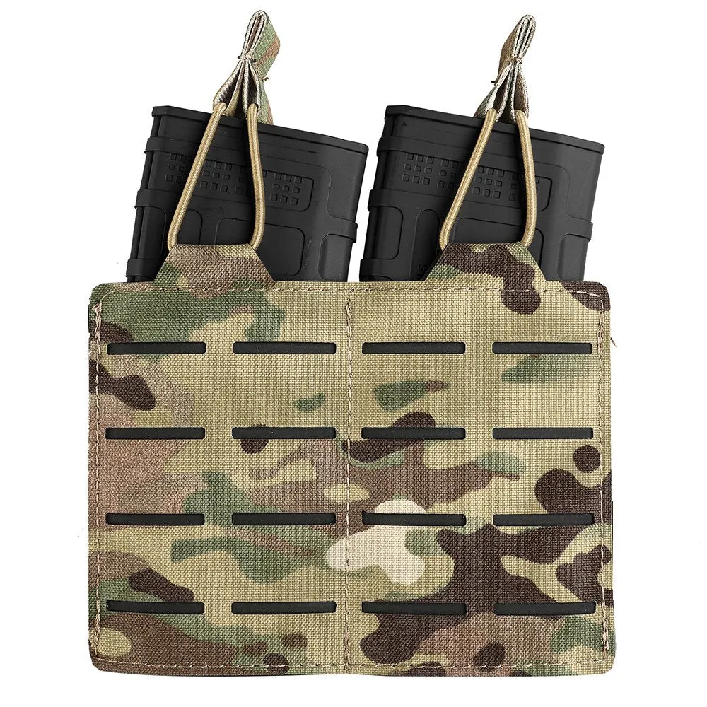 Tactical MOLLE Magazine Pouch: Single, Double, Triple Nylon Holder
