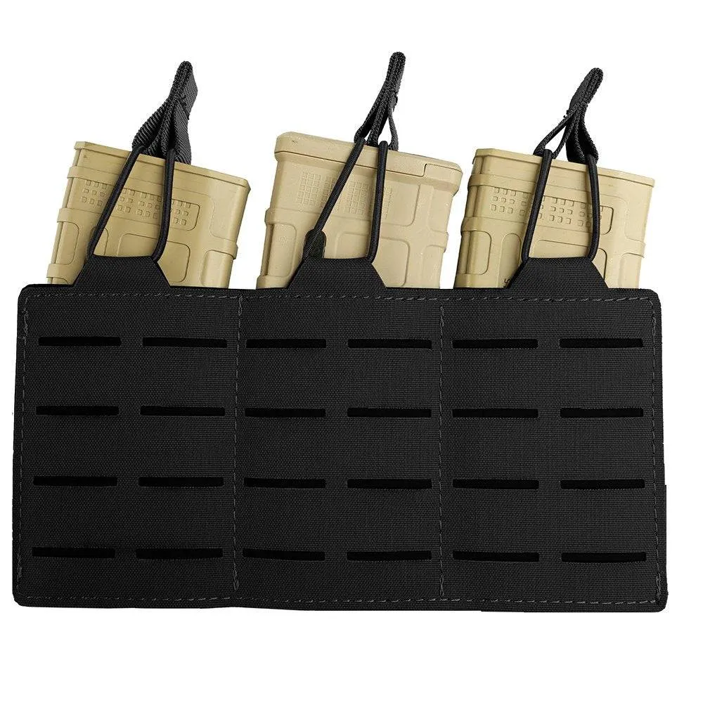 Tactical MOLLE Magazine Pouch: Single, Double, Triple Nylon Holder