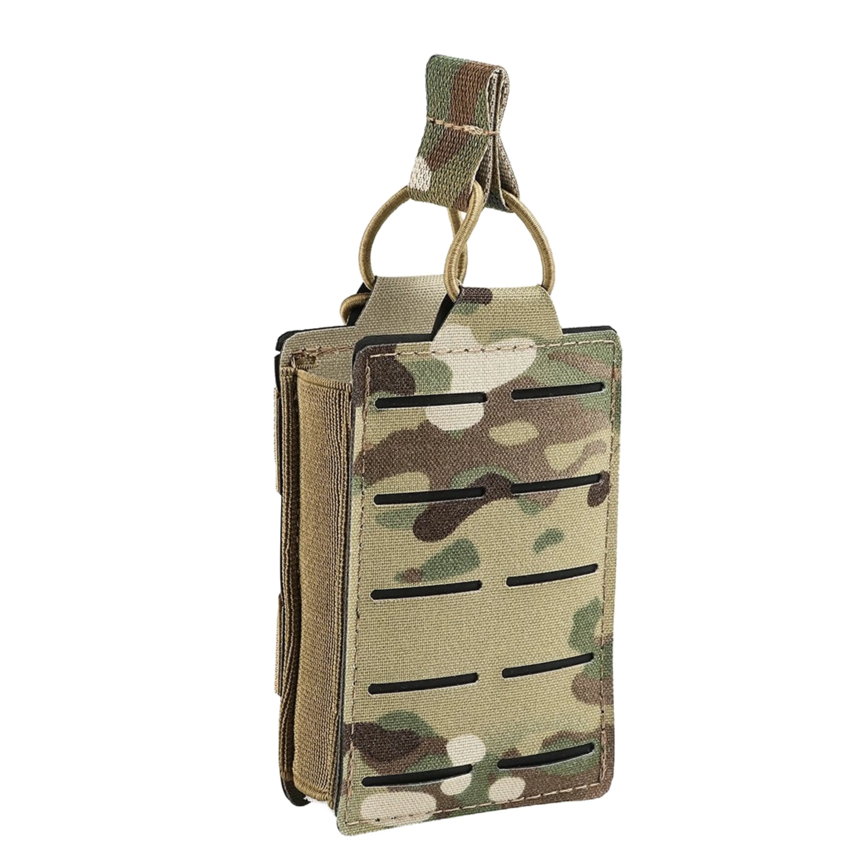 Tactical MOLLE Magazine Pouch: Single, Double, Triple Nylon Holder