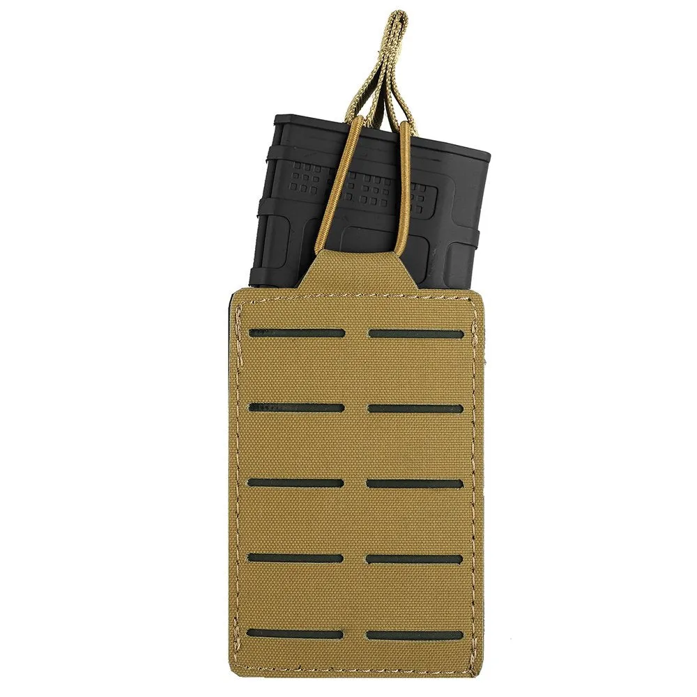 Tactical MOLLE Magazine Pouch: Single, Double, Triple Nylon Holder