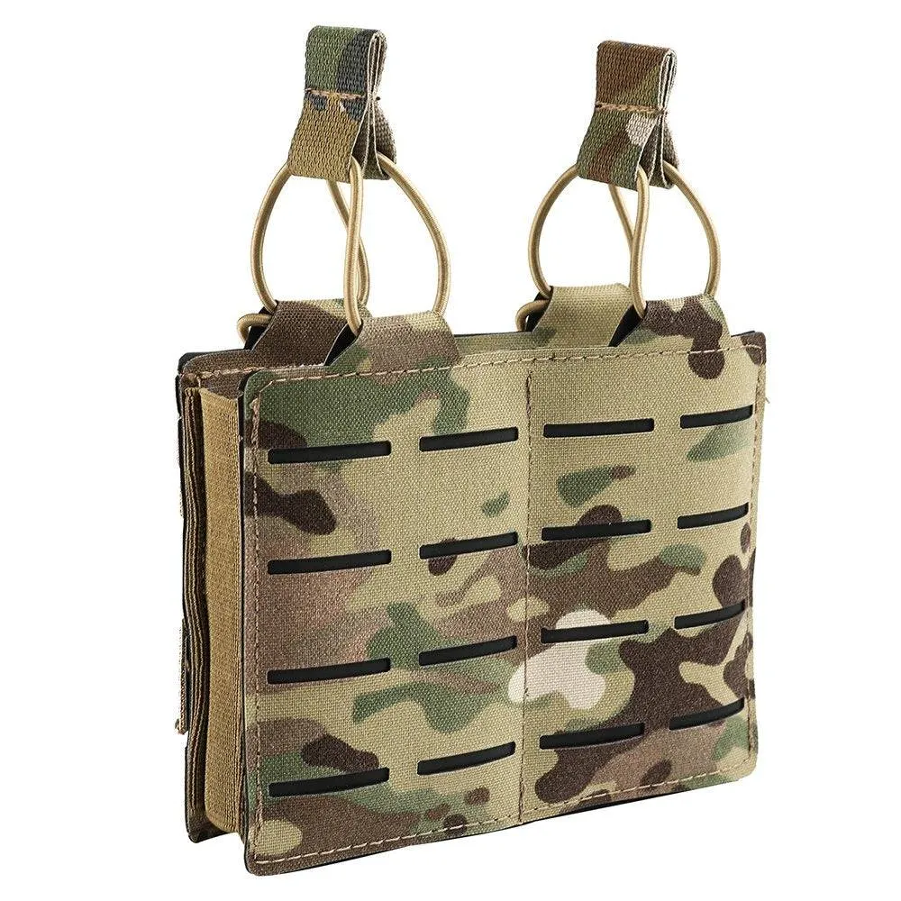 Tactical MOLLE Magazine Pouch: Single, Double, Triple Nylon Holder