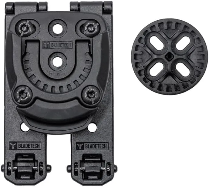 Tek-Mount Mini - Mini Quick Connect Mounting System for Mag Pouches, Tourniquet Pouches and Tactical Duty Gear (On Molle-Loks with Mounting Hardware)