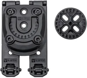 Tek-Mount Mini - Mini Quick Connect Mounting System for Mag Pouches, Tourniquet Pouches and Tactical Duty Gear (On Molle-Loks with Mounting Hardware)