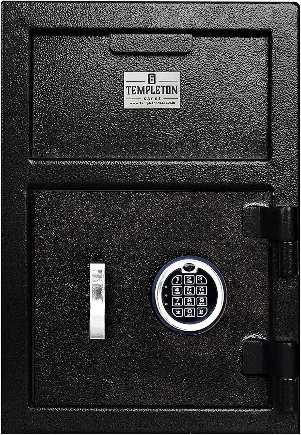 Templeton Safes Standard Depository Drop Slot Safe with Electronic Keypad Combination & Key Backup, 1.12 CBF