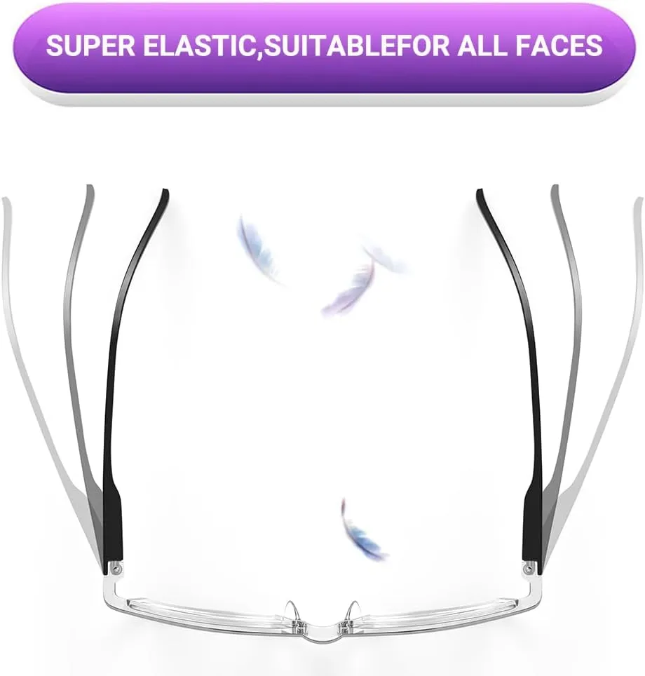 TERAISE Fashion Anti-blue light Reading Glasses Men Women Computer Reader