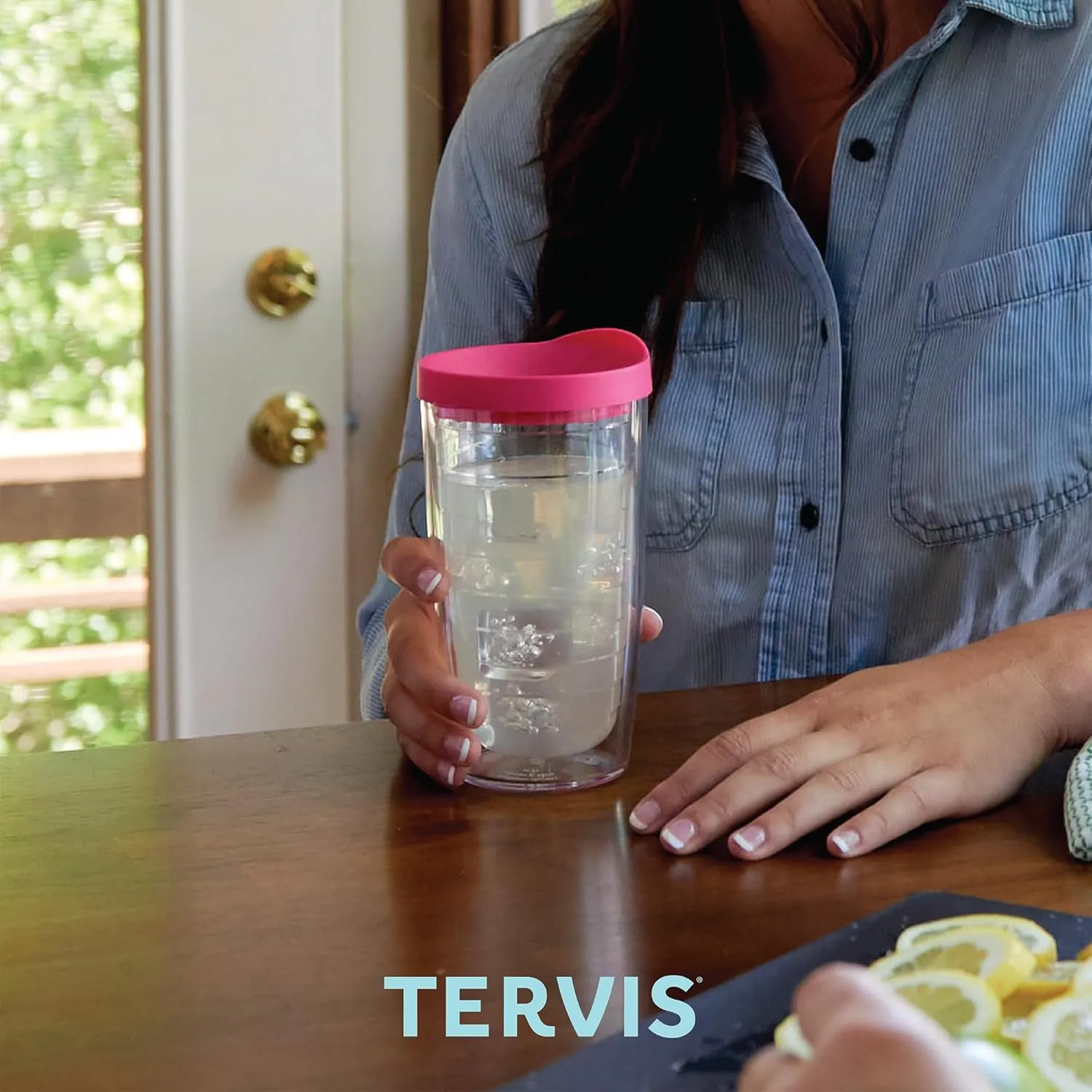 Tervis Made in USA Double Walled NFL New Orleans Saints Insulated Tumbler Cup Keeps Drinks Cold & Hot, 16oz, All Over