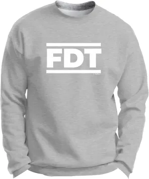 ThisWear FDT F Donald President Long Sleeve Crewneck Sweatshirt