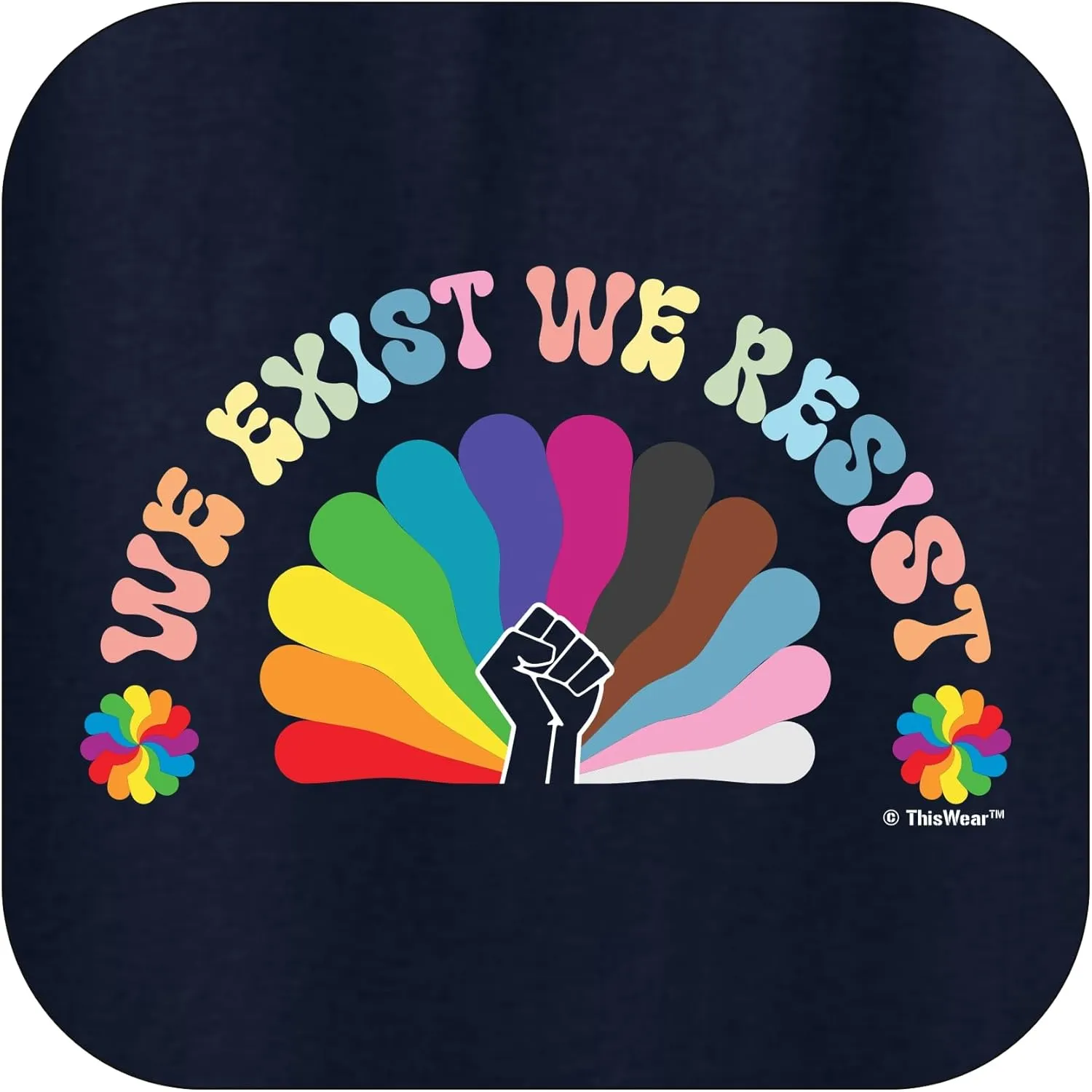 ThisWear We Exist We Resist Unisex Short Sleeve or Long Sleeve T-Shirt