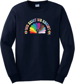 ThisWear We Exist We Resist Unisex Short Sleeve or Long Sleeve T-Shirt