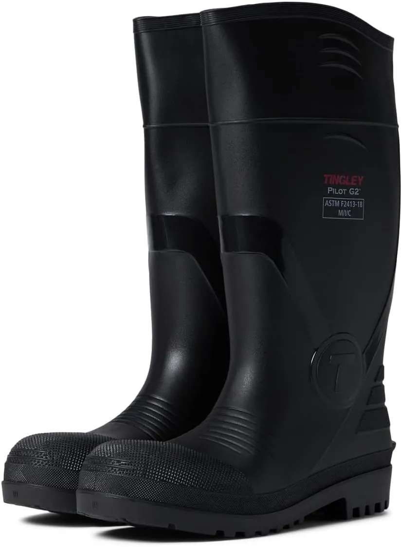 Tingley Pilot G2 Knee Boot, Black