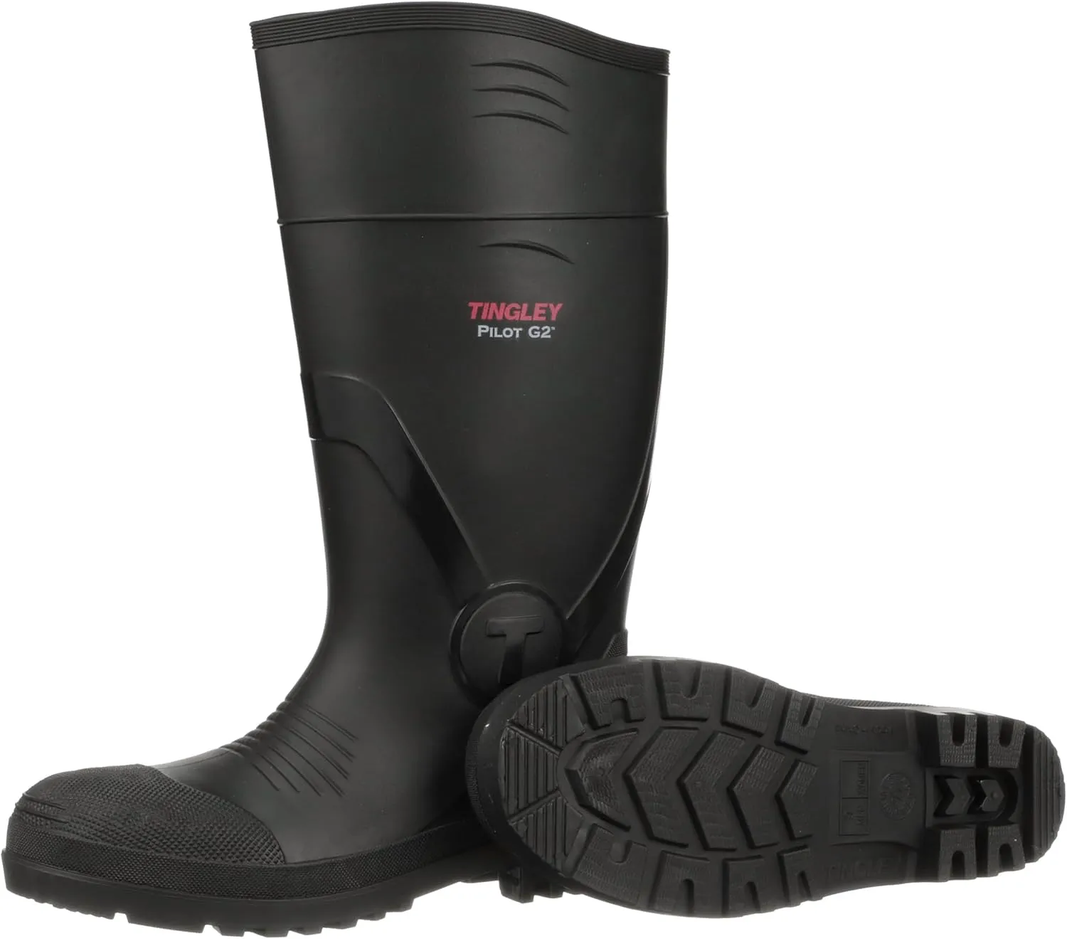 TINGLEY Unisex-Adult Plain Toe Rain Boot