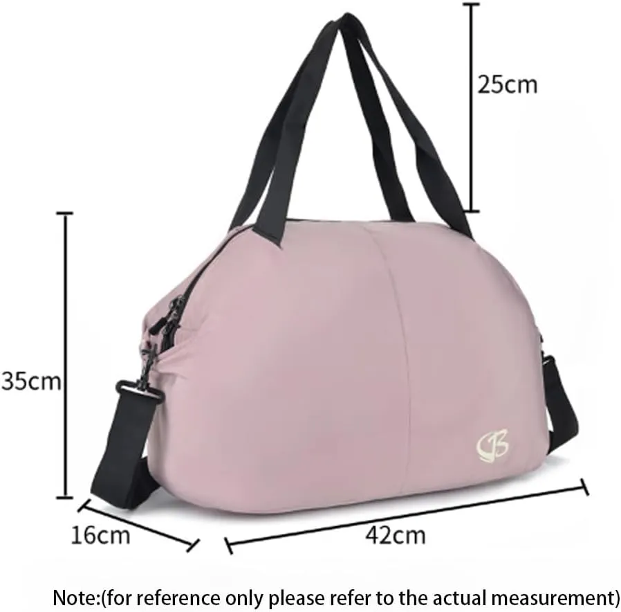 Travel Luggage Bag Women's Sports Gym Bags Shoulder Large Tote Handbag Blue