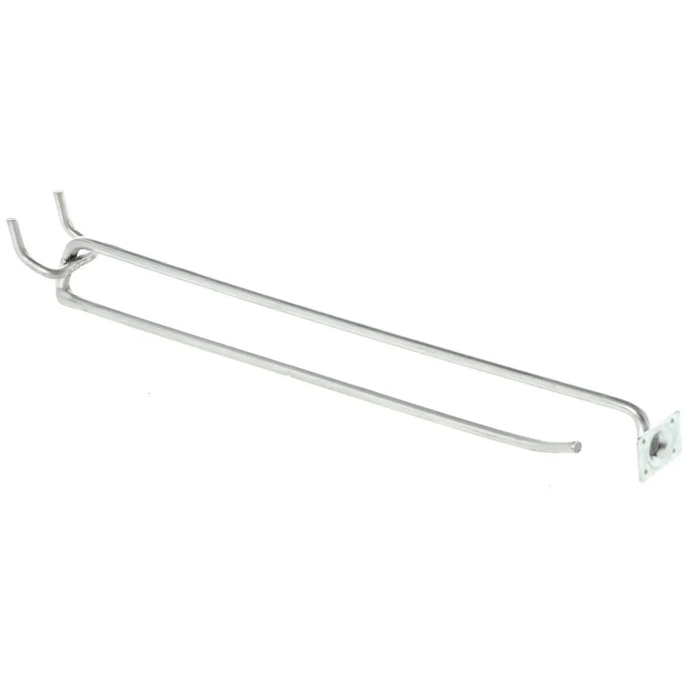 Trion Scanning Silver Wire Peg Hooks - 11"L