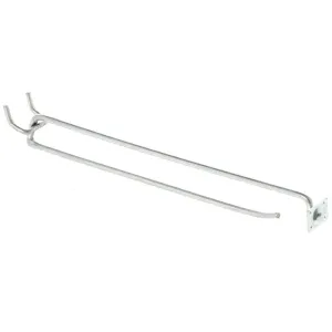 Trion Scanning Silver Wire Peg Hooks - 11"L