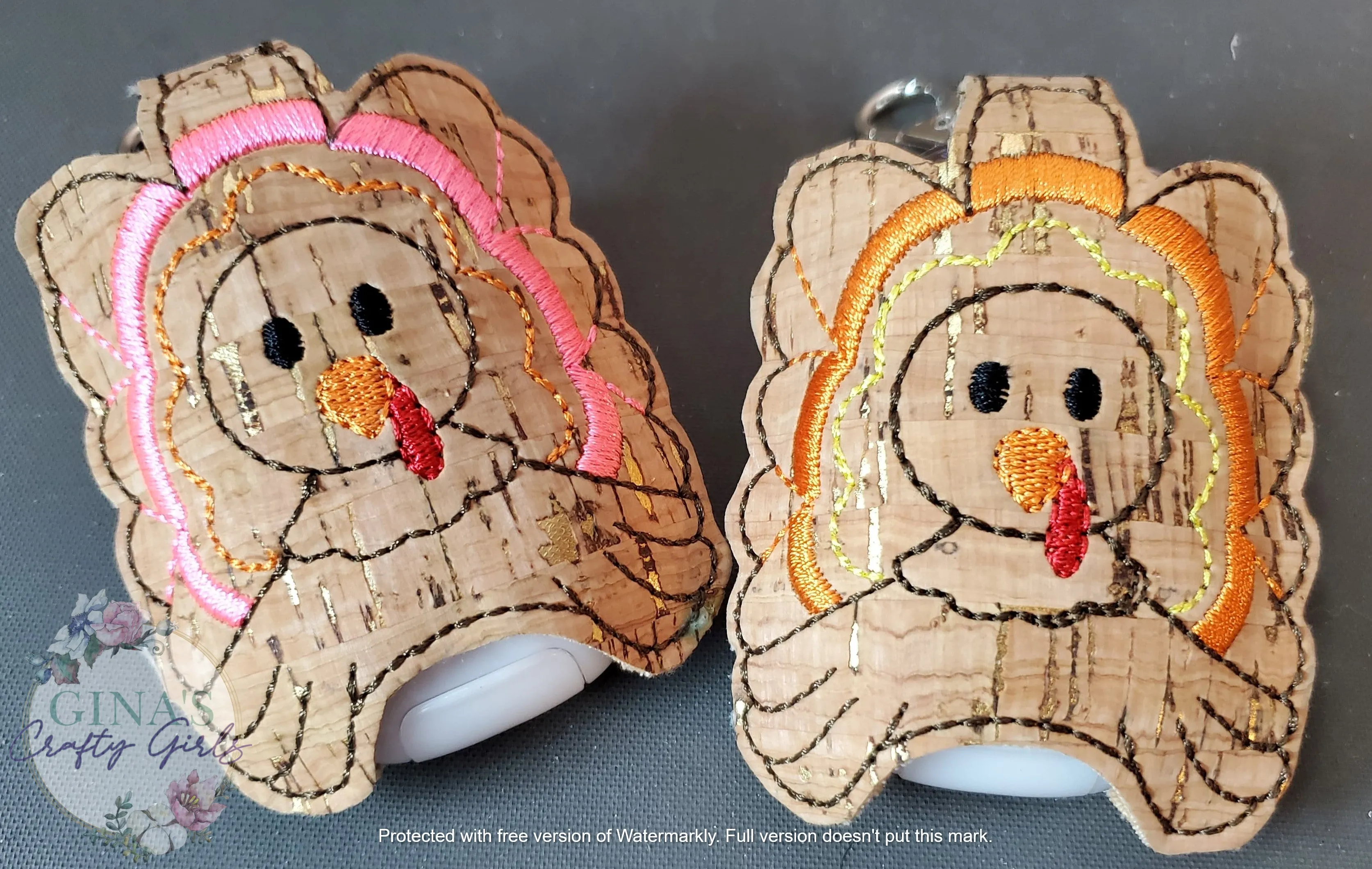 Turkey Hand Sanitizer Holder
