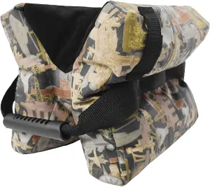 Unfilled Shooting Rest Bag with Portable Handle, Bench Rest Support Sandbag Stand Holders for Outdoor Target Shooting Sports