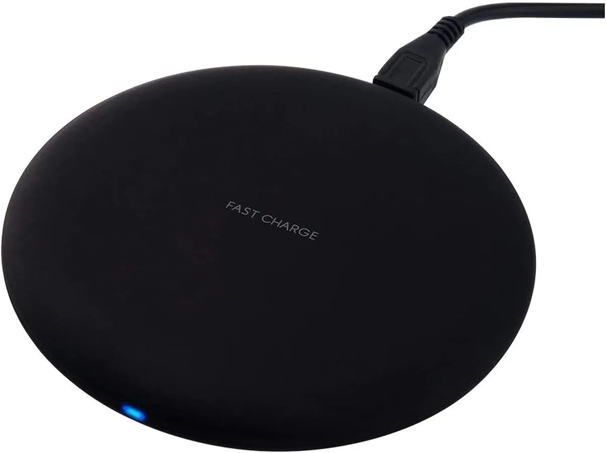 UrbanX OptiPad Fast Wireless Charger Pad for Vertu Signature Touch - 10W Fast-Charging Soft Touch Top