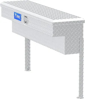 UWS TBSM-48 Aluminum Side Mount Box with Beveled Insulated Lid