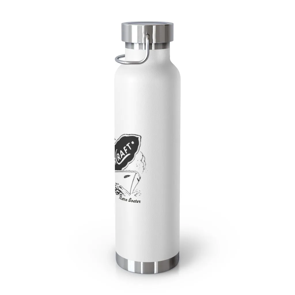 Vintage Feather Craft Boat Company 22oz Vacuum Insulated Bottle