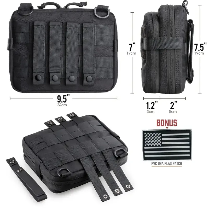 Wild West TacPouch: Dual-Layer & MOLLE
