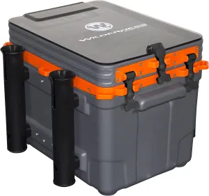 Wilderness Systems Kayak Crate - 4 Rod Holders - Kayak and Boat Tackle Storage - Fits Anglet Boats