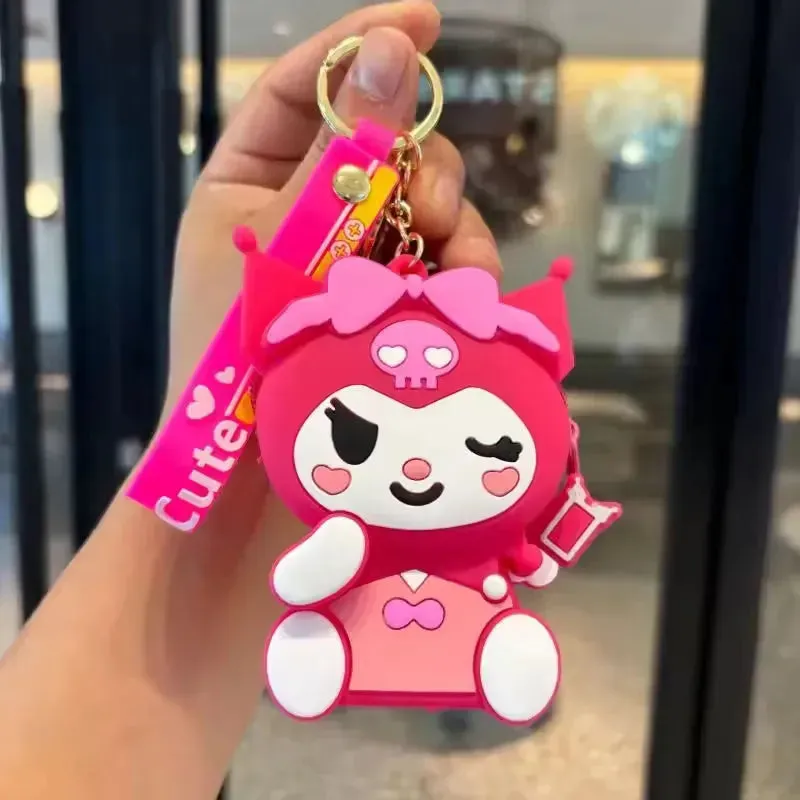 Wink & Stash Kuromi Silicone Pouch