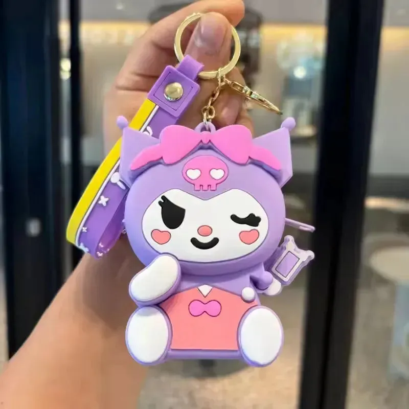 Wink & Stash Kuromi Silicone Pouch