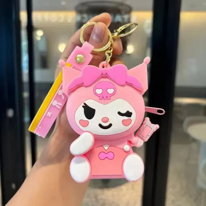 Wink & Stash Kuromi Silicone Pouch