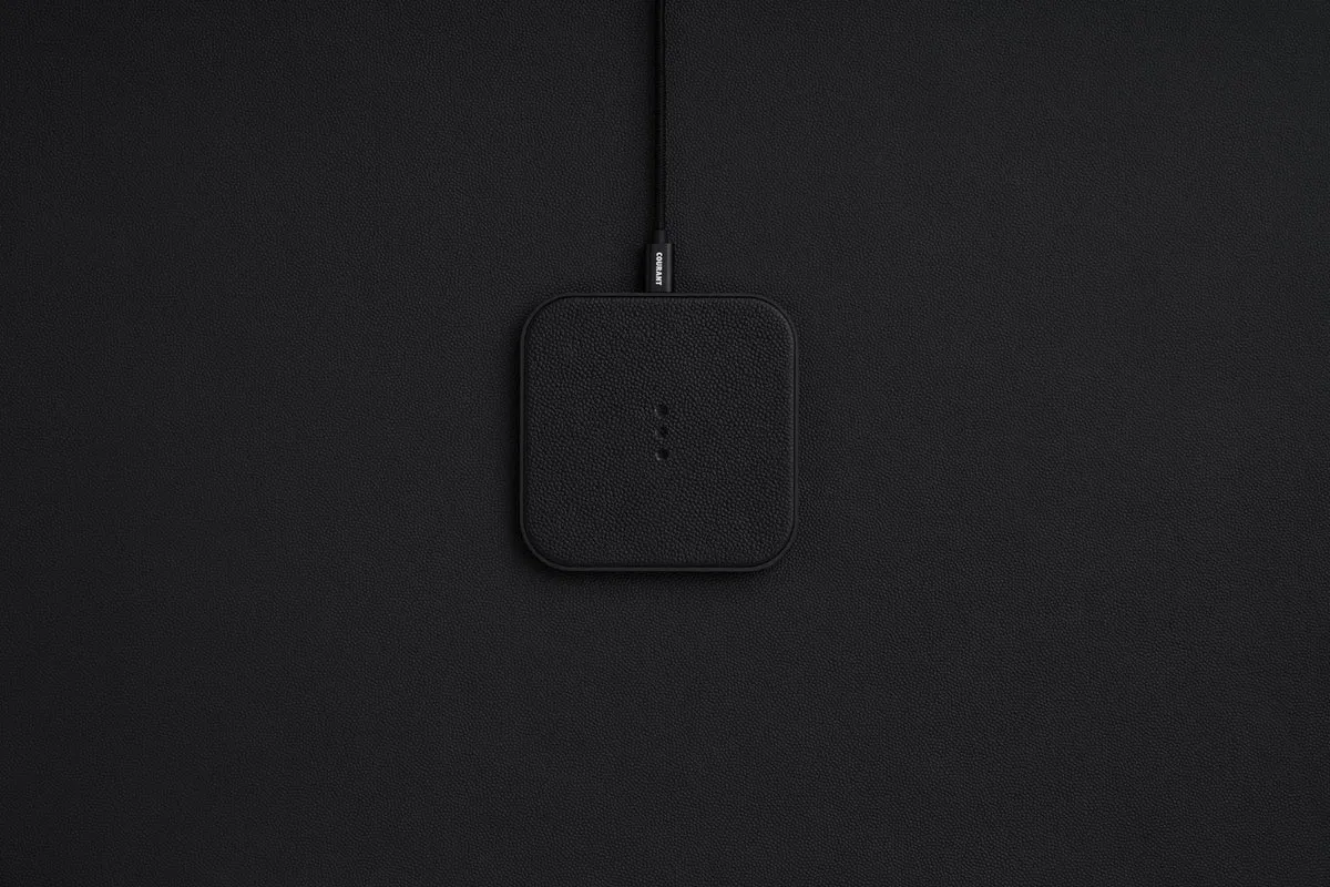 Wireless Charging Pad in Black