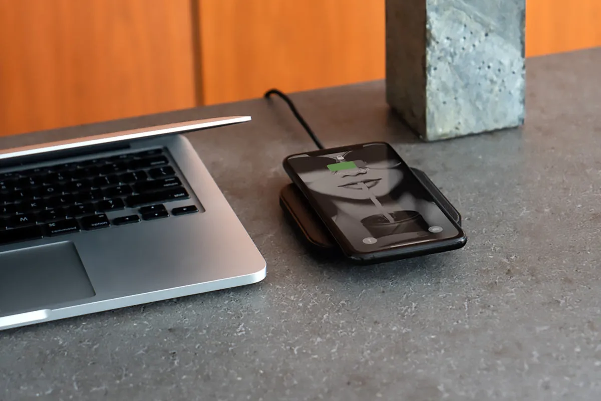 Wireless Charging Pad in Black
