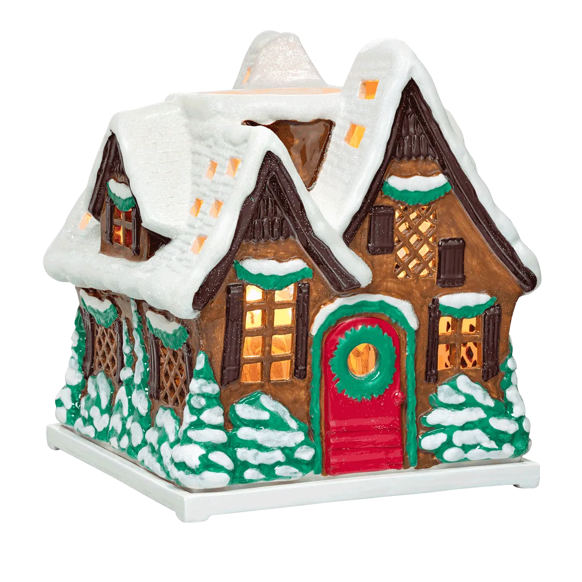 Woodland Cottage Jar Candle Holder