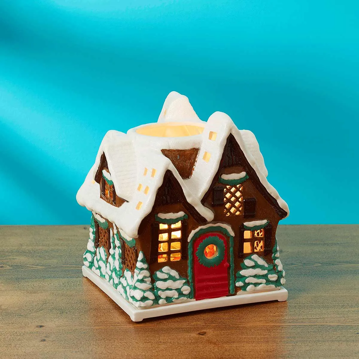 Woodland Cottage Jar Candle Holder