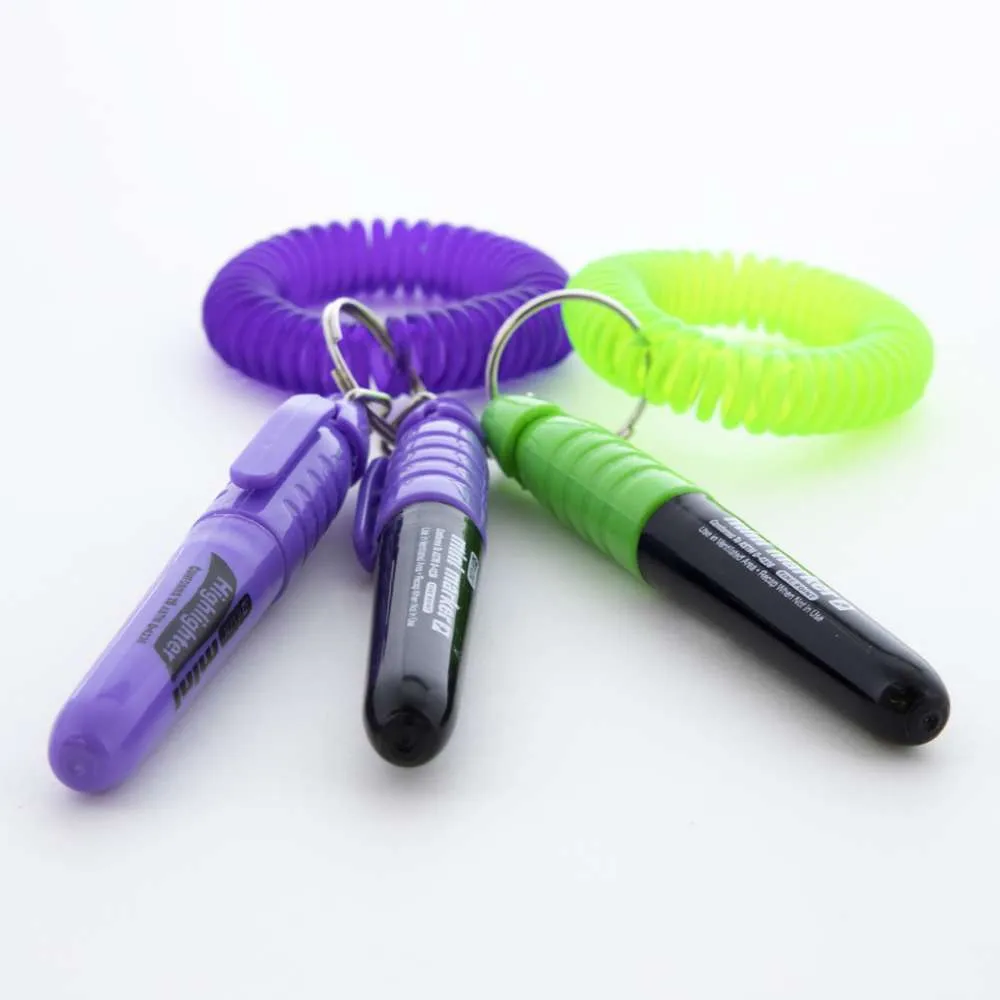 Wrist Coil w/ Key Holder (2/Pack)
