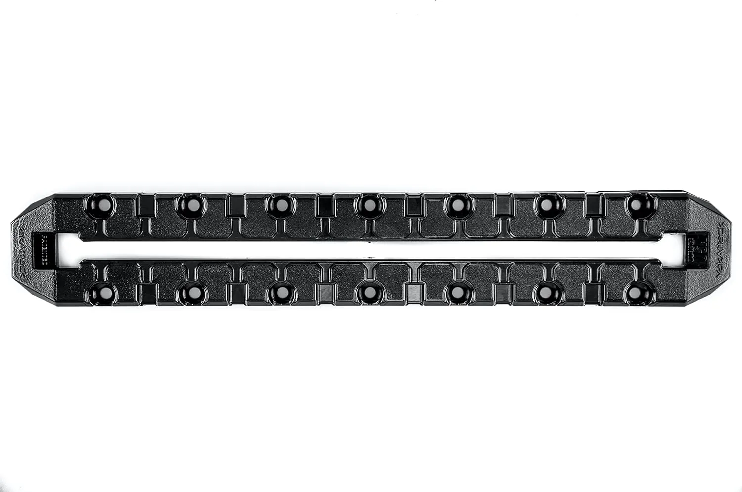 YakAttack GridLoc MightyMount XL 12” Track Mount | 10.5” Usable Kayak Rail Accessory with Hardware | Compatible with BlackPak Pro & Kayak Track Systems | Durable Marine-Grade Gear Mount | Made in USA