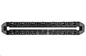 YakAttack GridLoc MightyMount XL 12” Track Mount | 10.5” Usable Kayak Rail Accessory with Hardware | Compatible with BlackPak Pro & Kayak Track Systems | Durable Marine-Grade Gear Mount | Made in USA