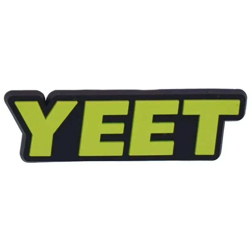 Yeet Neon Shoe Charm