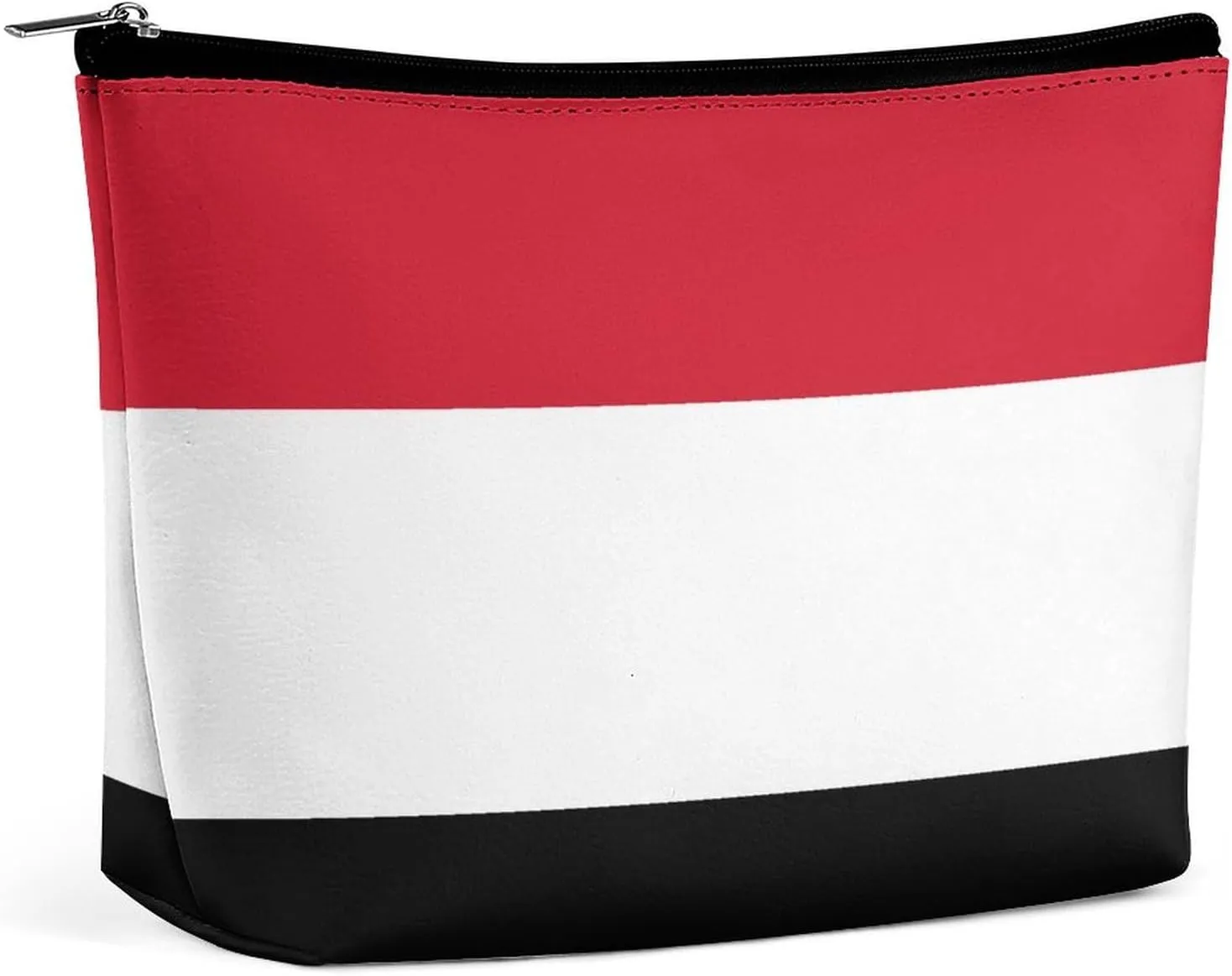 Yemen Flag Portable Makeup Pouch for Purse Waterproof Cosmetic Bag Travel Organizer for Girls